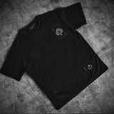 //03-SP1 | Shadow Ops T-Shirt - Onyx "Death From Above" (Oversized) - Spartathletics