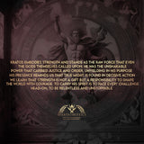 Nemesis T-Shirt - Onyx x Lava Red (Kratos)