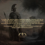 Nemesis T-Shirt - Burgundy x Gold (Lysander)