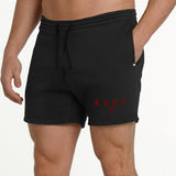 Theos Shorts - Onyx x Lava Red (Hades) - Spartathletics