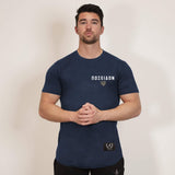 Theos T-Shirt - Navy x Gold (Poseidon) - Spartathletics
