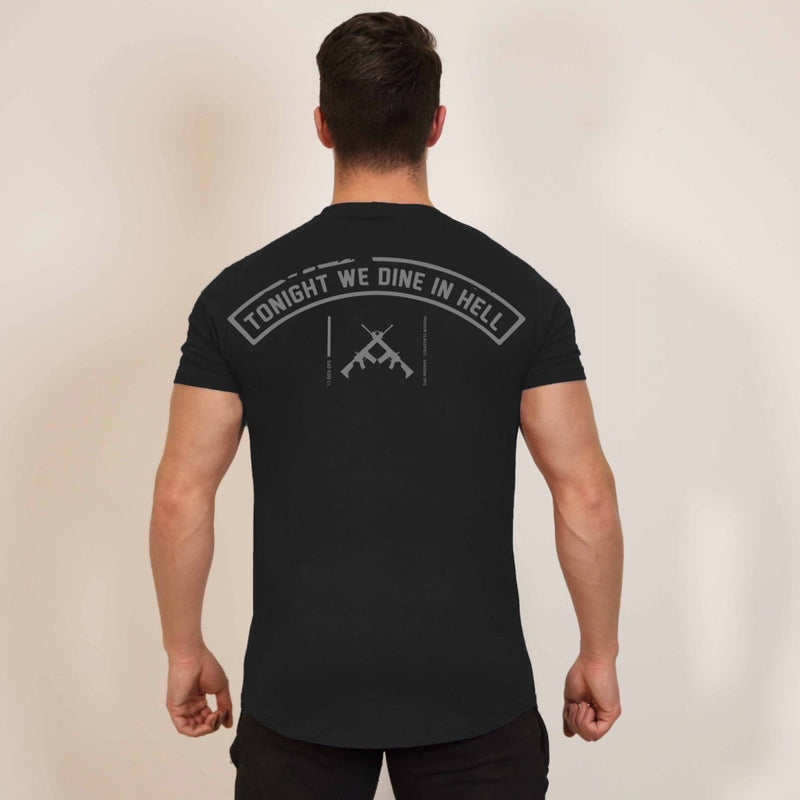 //03-SP1 | Shadow Ops Crest T-Shirt - Onyx - Spartathletics