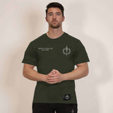 //03-SP1 | Shadow Ops T-Shirt - Forest Green (Oversized) - Spartathletics