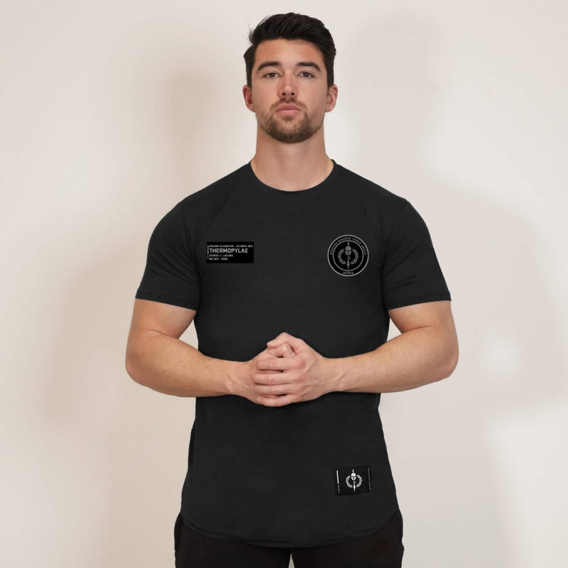 //03-SP1 | Shadow Ops T-Shirt - Onyx - Spartathletics