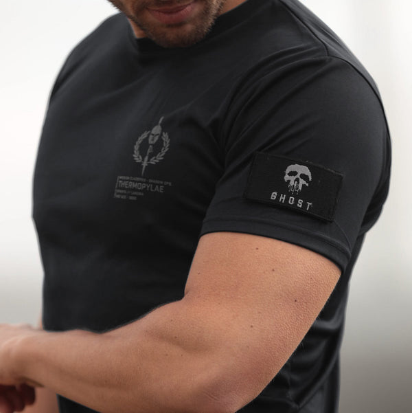 //03-SP1 | Shadow Ops T-Shirt - Onyx (Performance Line - Fully Customizable)