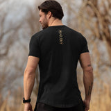 Glory T-Shirt - Onyx x Gold (Zeus)