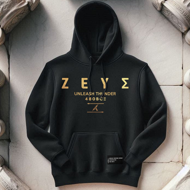 Nemesis Hoodie - Onyx x Gold (Zeus)