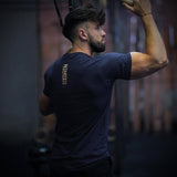 Nemesis T-Shirt - Navy x Gold (Oceanus)