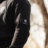 //03-SP1 | Shadow Ops Half Zip Hoodie - Onyx (Fully Customizable)